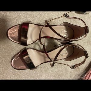 Brand new copper color sandals